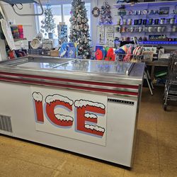 Vintage Kelvinator Commercial Freezer