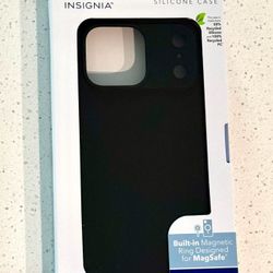New Insignia Silicone MagSafe Case for iPhone 17 Pro Max