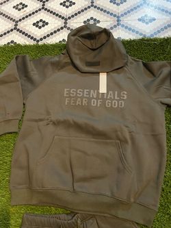 Fear of God Essentials Pullover Hoodie and pants