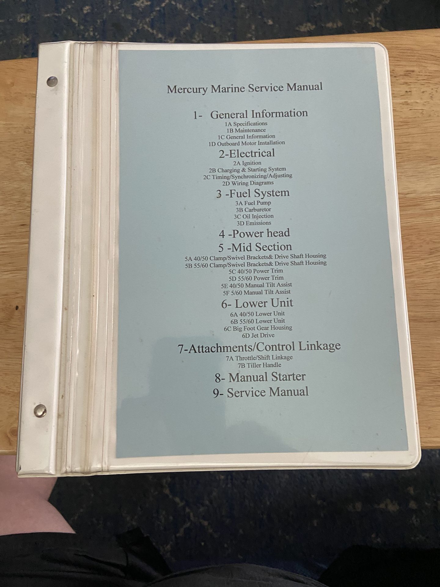 Mercury Outboard Service Manual