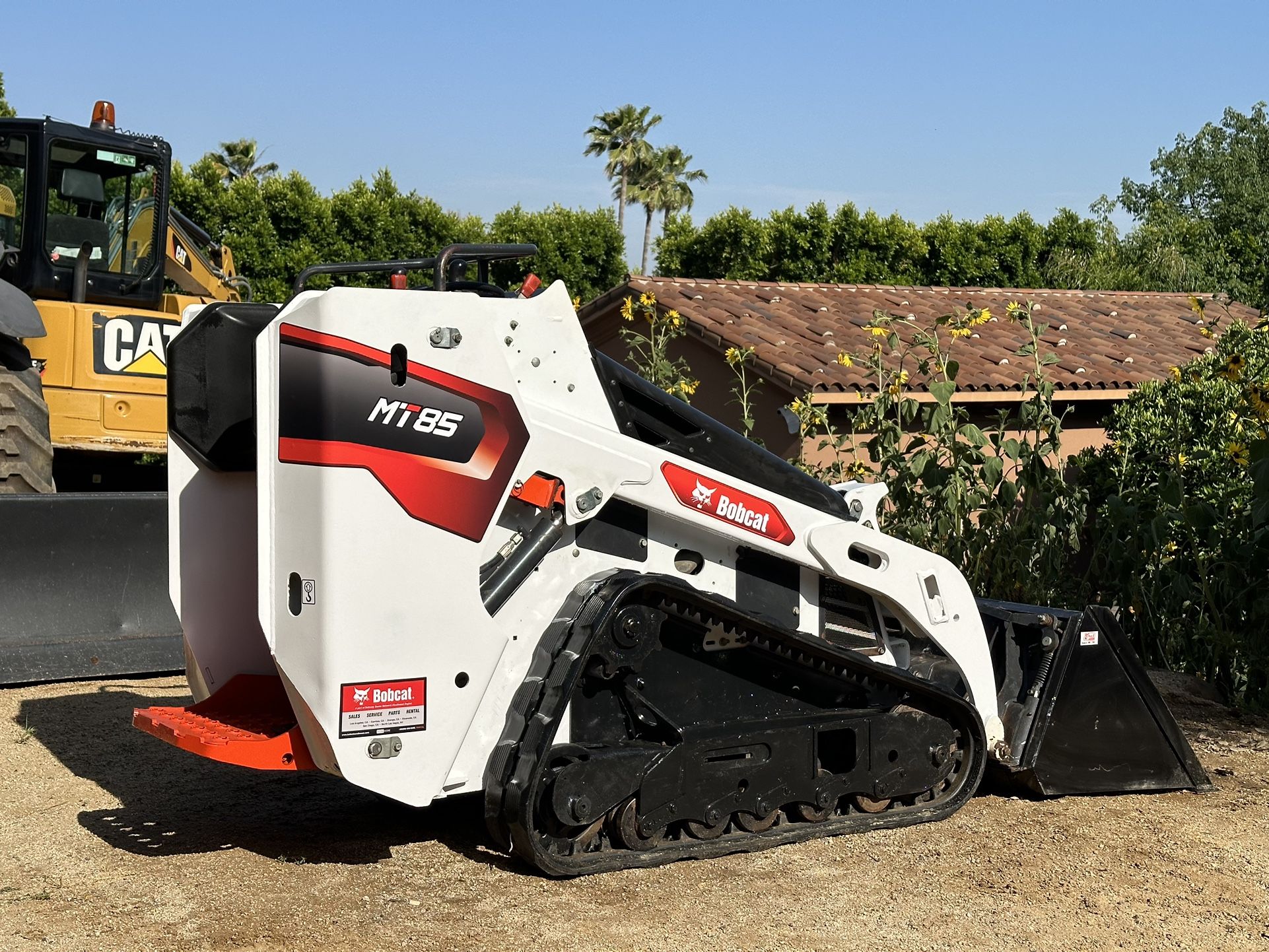 Bobcat Mt85 Mini Skid Steer Stand Behind 