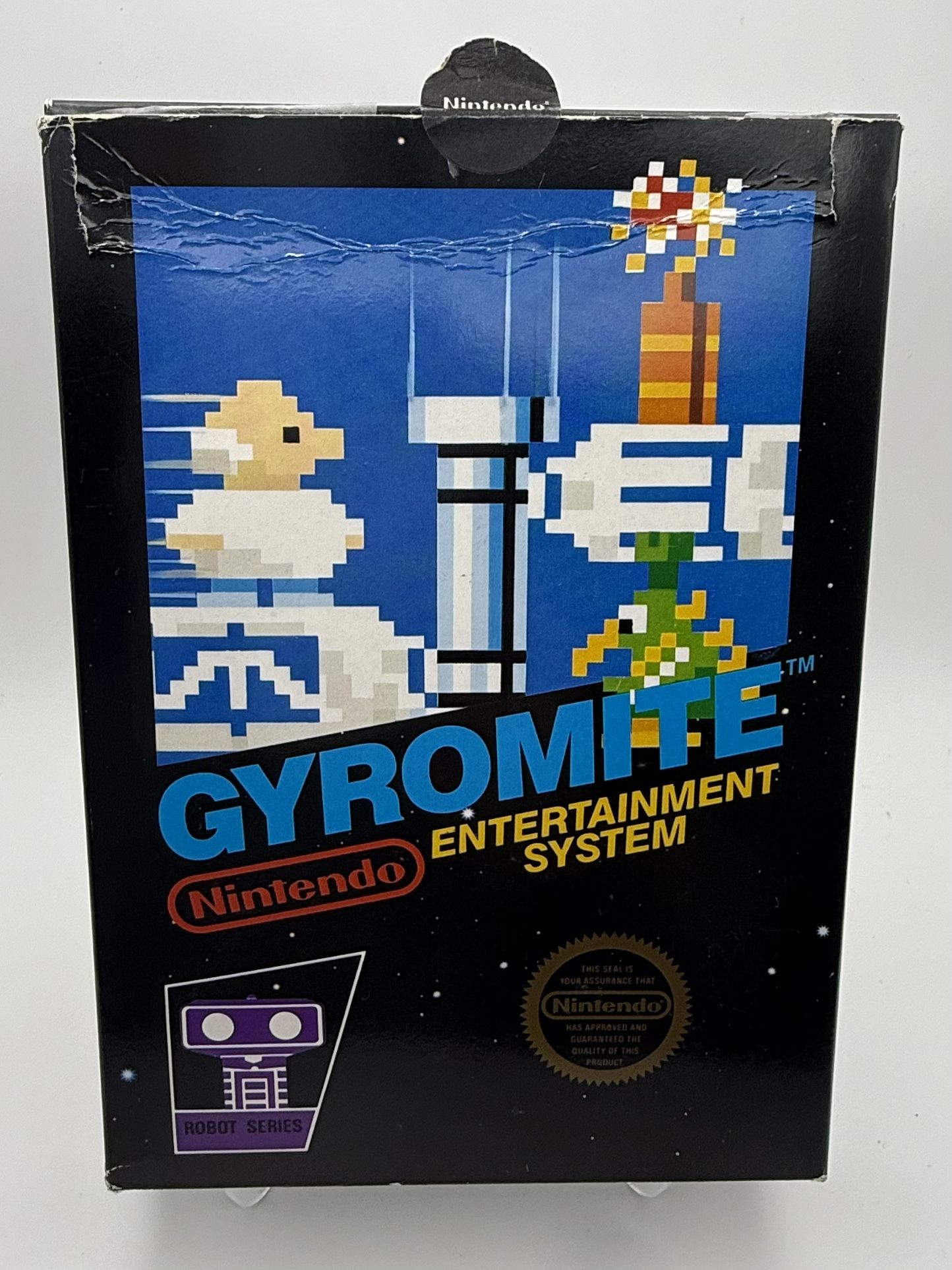 Matte Sticker Seal 1st Print Gyromite NES