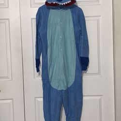 Lilo & Stitch Sleepsuit BodySuit One Piece Adult Costume Pajamas Sz Small