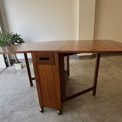 Mid Century Drop Leaf Table