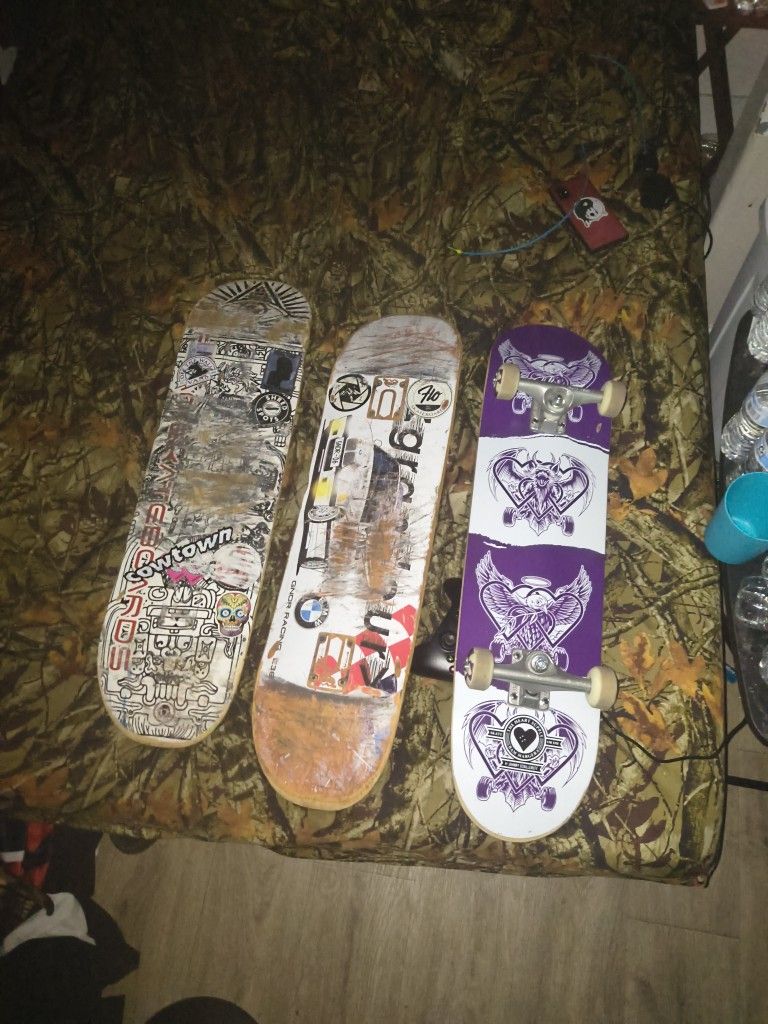 Old Boards And One New
