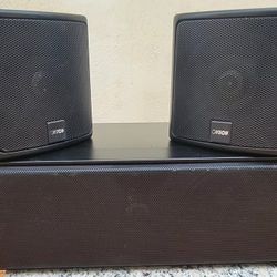 Used Cantón Set Of Speakers