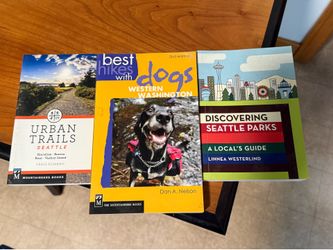3 Seattle/Washington Books $5 total