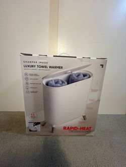 Sharper Image SpaStudio Towel Warmer. used but warms great!