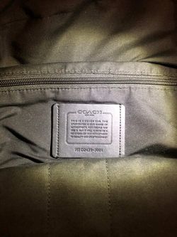 Men’s Coach Bag