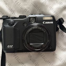 CANON POWERSHOT G12 10.0 MEGAPIXEL DIGITAL CAMERA