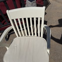 Pottery Barn Wood Rolling Chairs