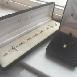 10k Gold Opal Set
