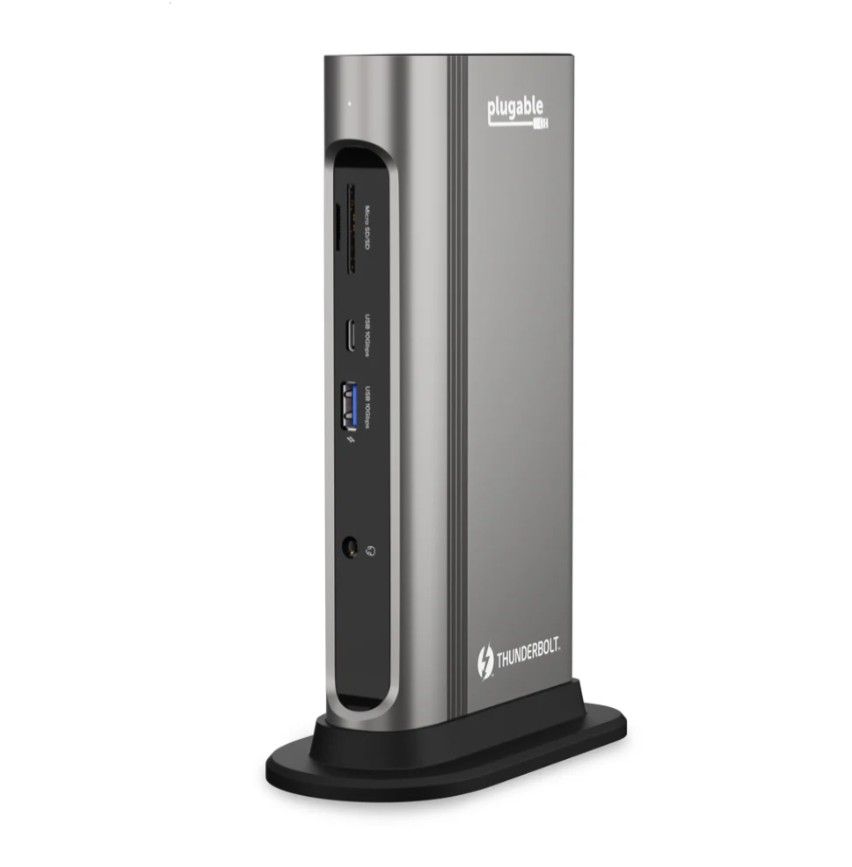 Plugable Thunderbolt 3 And USB C Dual Monitor Docking Station - New