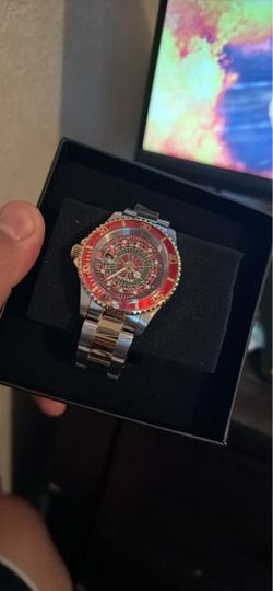 Roulette Wheel Dial Novelty Watch