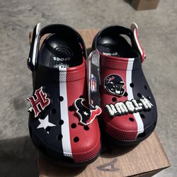 Unisex Houston Texans Crocs Classic Clog