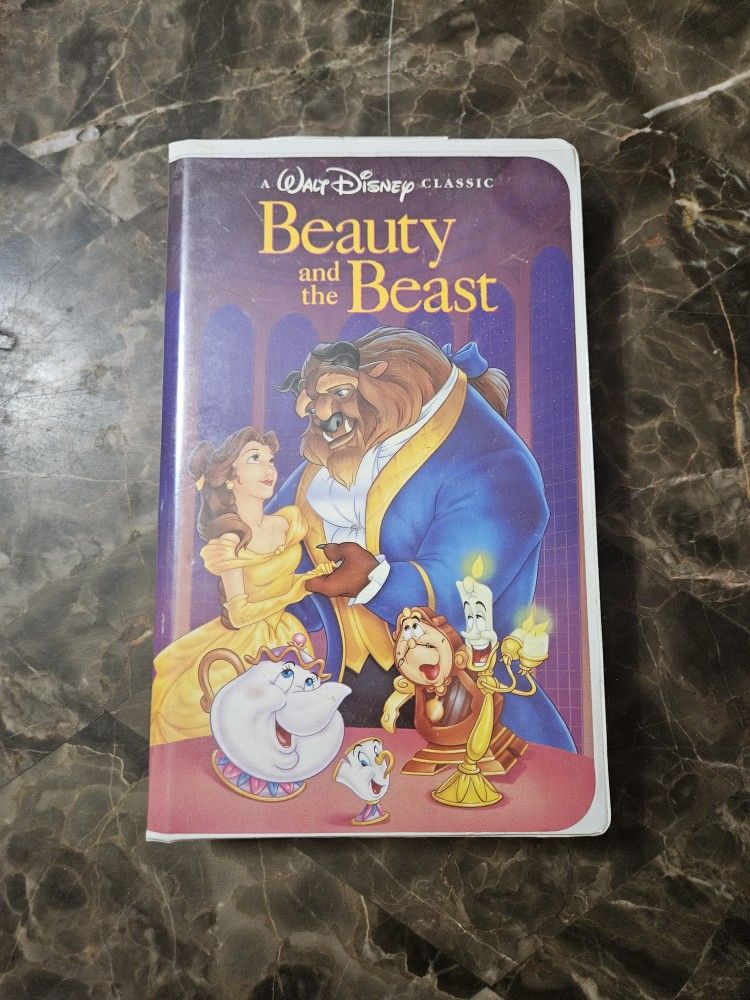 Disney's Beauty And The Beast Vhs
