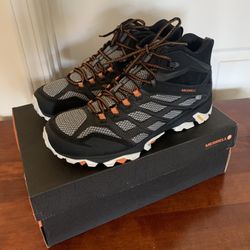 Merrell men boots/shoes size 10.5 wide . New in box . 