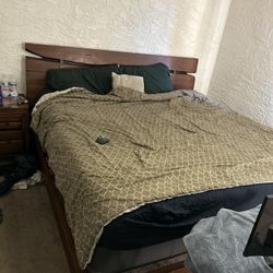 King Bed Frame Headboard Mattress 