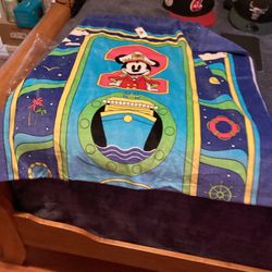 Mickey And Minnie Disney Cruise Line Beach Towel New With Tags 
