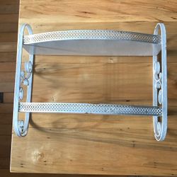  Vintage Metal Shelf 