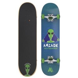 Skateboard Fun Alien Arcade Design NEW