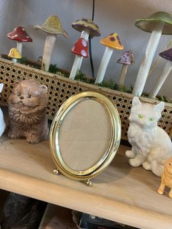 Tiny Gold Picture Frame 