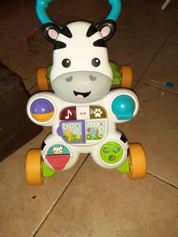 Fisher price walk with me zebra