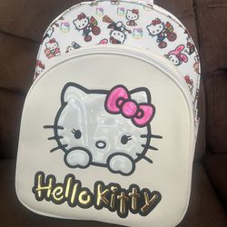White Hello Kitty Backpack