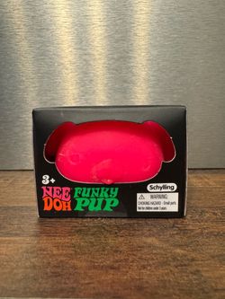 NeeDoh Funky Pup Squishy Pink