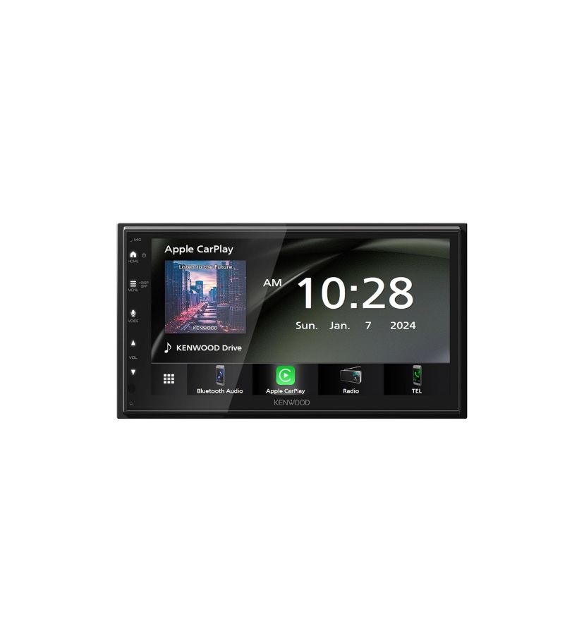 KENWOOD DMX50S 6.8" Capacitive Touchscreen Digital Multimedia Receiver – Wired Apple CarPlay, Android Auto, Bluetooth, USB Mirroring, iDatalink Maestr