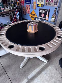 Poker table