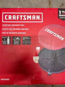 Craftsman Mechanic's Seat