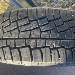 4 Snow Tires Practically Brand New