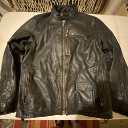 Harley Davidson Leather Biker Jacket