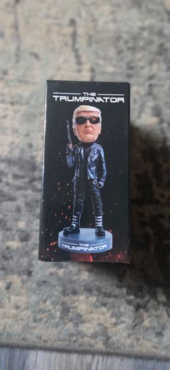 "The Trumpinator" President Trump Bobblehead "I'll Be Back In 2024" Brand New!!