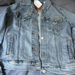 levi's women demin jacket new