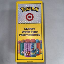 🔥Pokemon X Target Mystery Water-Type bottle 33oz | IN HAND🔥‼️