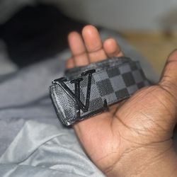 Black Louis Vuitton Belt