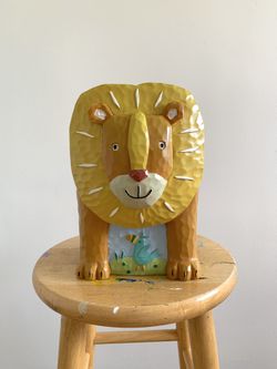 Flower Pot Planter Lion