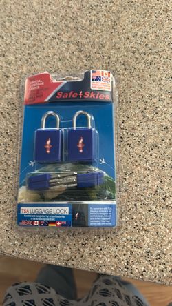 Safe Skies TSA Luggage Locks -