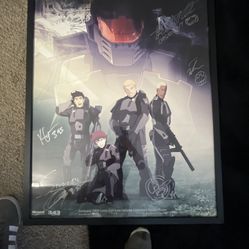 Signed Halo Poster