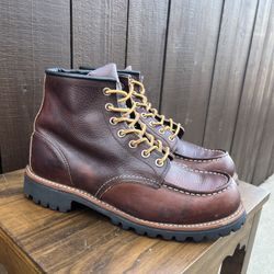 Red Wing 8146  ROUGHNECK  in Briar Oil Slick Leather SIZE 8D