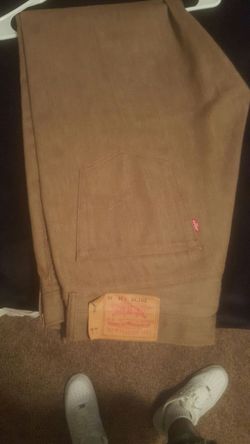 Brown, black, all navy 501 levis