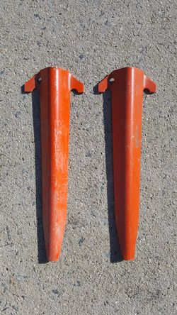 9 inch Aluminum tent/tree Stakes - Sold in sets of 4