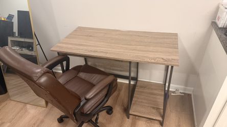 Study Table With A Chair
