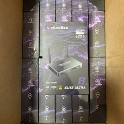vSeebox Elite Ultra/ Elite Mini/ V6 Max/ V6 Plus/ Superbox S7 Max/ S7 Prime/ S6 Max - Fully Loaded With 2000+ Channels Sports Ppvs Movies Series And M