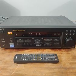 Sony STR-K740P Stereo Receiver With Remote