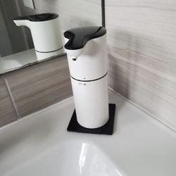 Automatic Liquid Soap Dispenser, Dish Soap Dispenser 8 Volume Control Adjustable, 15.37 oz/450mL