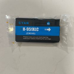 New Sealed HP 951 XL Cyan Printer Ink Cartridge 