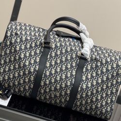 Large black travel bag